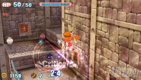 Gurumin asalta Nintendo 3DS