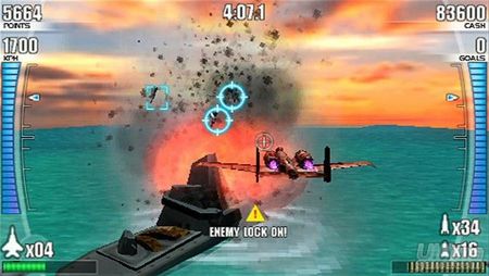 Nuevas imgenes de After Burner - Black Falcon para PSP