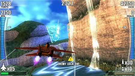 Nuevas imgenes de After Burner - Black Falcon para PSP