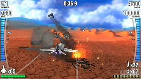 Nuevas imgenes de After Burner - Black Falcon para PSP