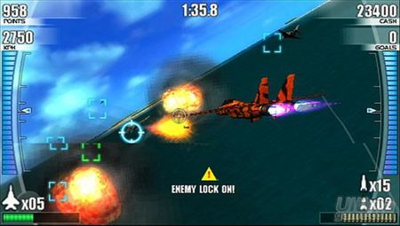 Conquista los cielos virtuales de PSP con After Burner: Black Falcon