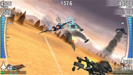 Nuevas imgenes de After Burner - Black Falcon para PSP