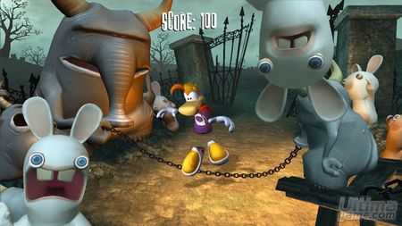 Los nuevos poderes de Rayman Raving Rabbids para DS te dejarn helado