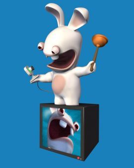 Los nuevos poderes de Rayman Raving Rabbids para DS te dejarn helado