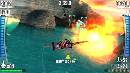 Nuevas imgenes de After Burner - Black Falcon para PSP