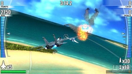 Conquista los cielos virtuales de PSP con After Burner: Black Falcon