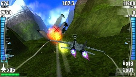 Nuevas imgenes de After Burner - Black Falcon para PSP
