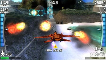 Conquista los cielos virtuales de PSP con After Burner: Black Falcon