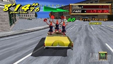 Encinde el taxmetro - Nuevas imgenes de Crazy Taxi Fare Wars