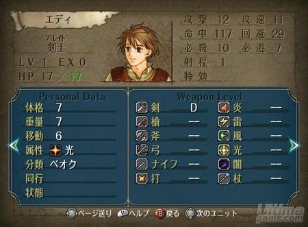 Galera de imgenes y artworks de Fire Emblem - Radiant Dawn