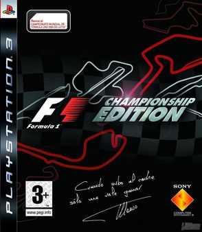La portada PAL de Formula One Championship Edition para PS3