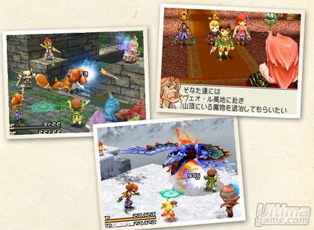 Nuevas capturas de Final Fantasy Crystal Chronicles - Ring of Fates