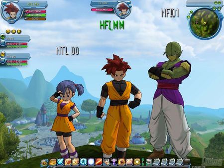 Bandai-Namco nos muestra nuevas capturas de Dragon Ball Online