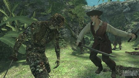 As lucharn los Piratas del Caribe en las dos pantallas de tu DS
