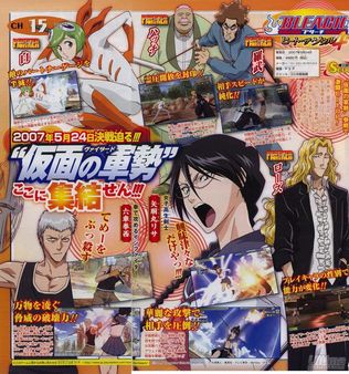 6 nuevos personajes confirmados para Bleach - Heat the Soul 4