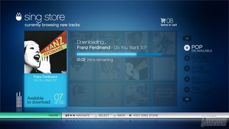 Sony nos trae nuevas capturas del prximo SingStar para PS3