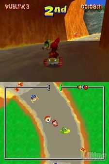 Nuevas imágenes y artworks de Diddy Kong Racing DS