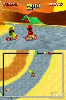 Nuevas imgenes y artworks de Diddy Kong Racing DS