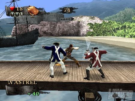 As lucharn los Piratas del Caribe en las dos pantallas de tu DS