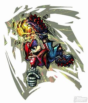 Te traemos 2 vdeos y una galera de artworks de Mario Strikers Charged