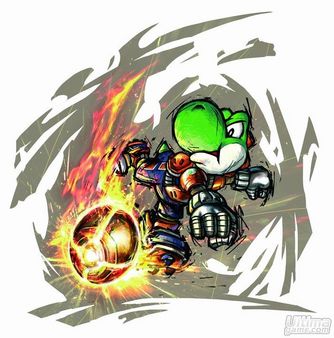 Te traemos 2 vdeos y una galera de artworks de Mario Strikers Charged