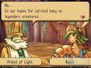 El sistema de juego de Seiken Densetsu Heroes of Mana para Nintendo DS