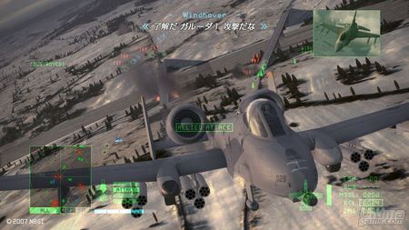 Detalles e imgenes del contenido descargable de Ace Combat 6 para Xbox 360