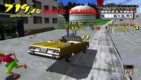 Los taxistas se retrasan. Crazy Taxi - Fare Wars no llegar hasta Septiembre.