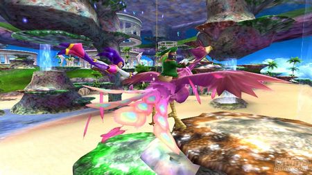 Ms capturas y bellsimos artworks de NiGHTS - Journey of Dreams