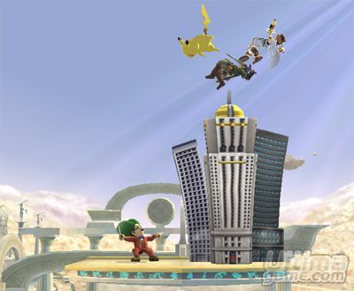 Sheik tambin repartir lea en Super Smash Bros. Brawl