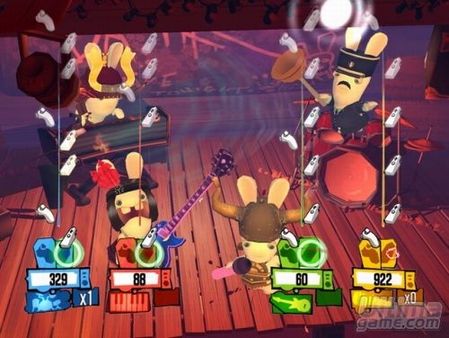 Los conejos de Rayman Raving Rabbids 2 vuelven ms guerreros que nunca. Nuevas imgenes.