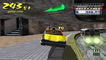 Encinde el taxmetro - Nuevas imgenes de Crazy Taxi Fare Wars