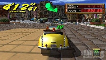 Encinde el taxmetro - Nuevas imgenes de Crazy Taxi Fare Wars