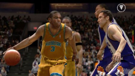 Garbajosa y Caldern, portada de NBA 2K8