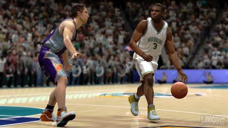 Garbajosa y Caldern, portada de NBA 2K8