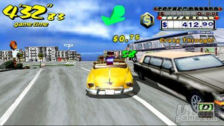 Los taxistas se retrasan. Crazy Taxi - Fare Wars no llegar hasta Septiembre.