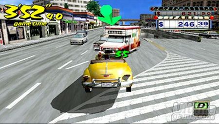 Los taxistas se retrasan. Crazy Taxi - Fare Wars no llegar hasta Septiembre.