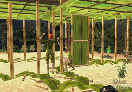 Ayuda a tus Sims a sobrevivir en una isla desierta en Sims 2: Nafragos 