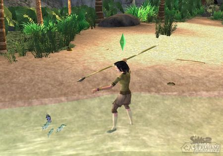 Ayuda a tus Sims a sobrevivir en una isla desierta en Sims 2: Nafragos 