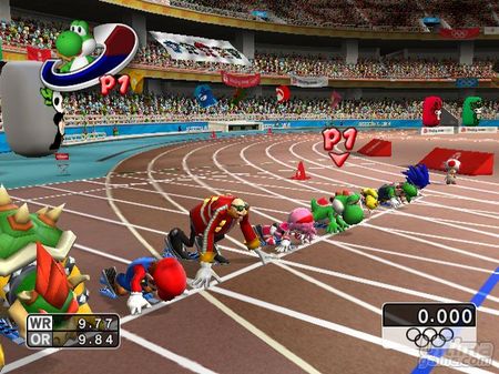 Nuevas imgenes de Mario y Sonic en los Juegos Olmpicos