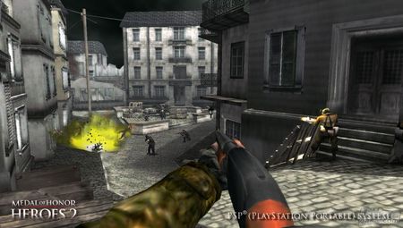 La versin para PSP de Medal of Honor Heroes 2, nos muestra su espectacular aspecto
