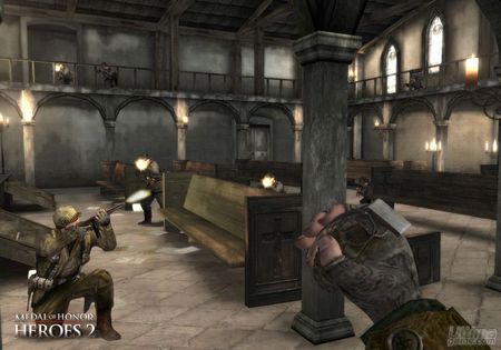 La versin para PSP de Medal of Honor Heroes 2, nos muestra su espectacular aspecto
