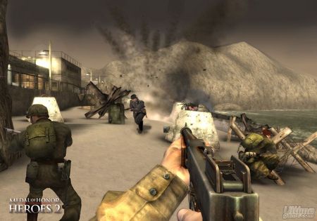 La versin para PSP de Medal of Honor Heroes 2, nos muestra su espectacular aspecto