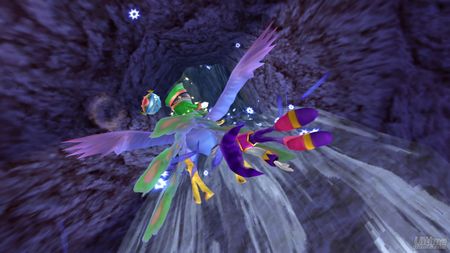 Ms capturas y bellsimos artworks de NiGHTS - Journey of Dreams