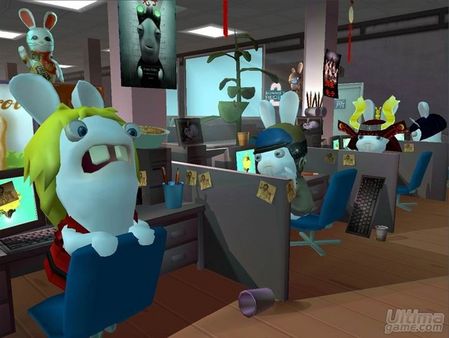 Los conejos de Rayman Raving Rabbids 2 vuelven ms guerreros que nunca. Nuevas imgenes.