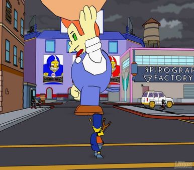 EA nos muestra nuevas imgenes de Los Simpsons, incluyendo un vistazo las versiones de DS y Wii