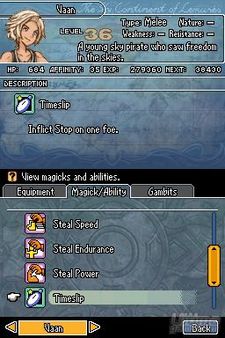 Final Fantasy XII Revenant Wings saca su pgina oficial