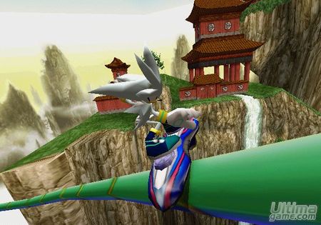 Blaze the Cat tambin correr en Sonic Riders - Zero Gravity