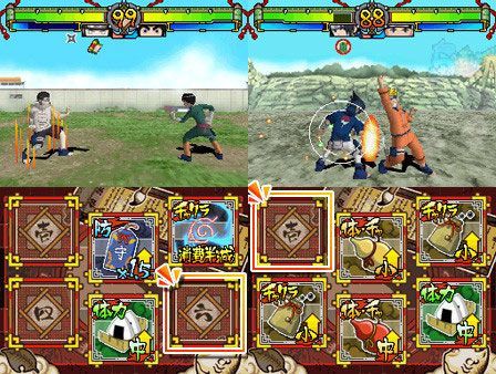 Naruto - Ninja Destiny. La luchas de tus personajes favoritos inundan tu DS, esta vez en 3D