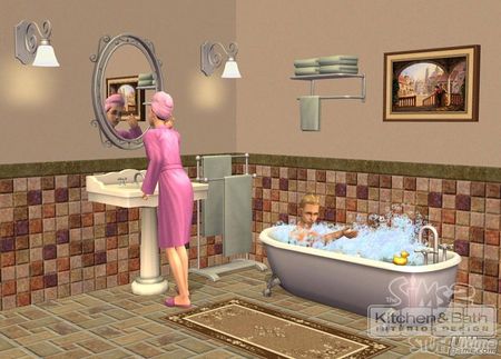 Los Sims 2: Cocina y Ba�o Accesorios: nuevas im�genes y artworks